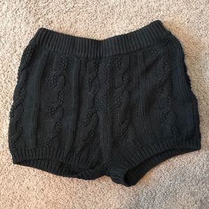 Urban Outfitters Sparkle&Fade Cable knit Shorts